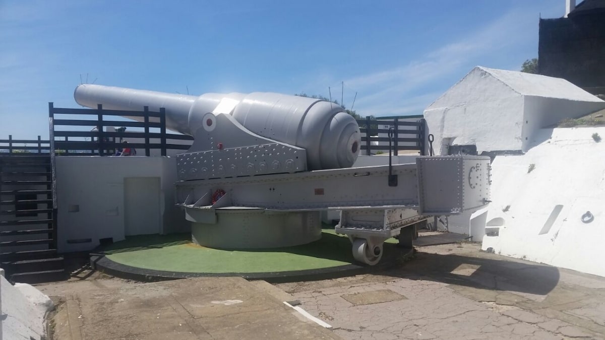 Nelson’s Anchorage - 100 Ton Gun • Gibraltar Nature Reserve